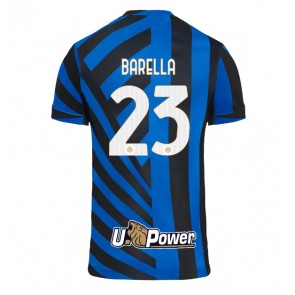 Inter Milan Nicolo Barella #23 Hemmatröja 2024-25 Kortärmad